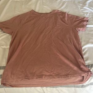 Salmon colored old sweater tshirt